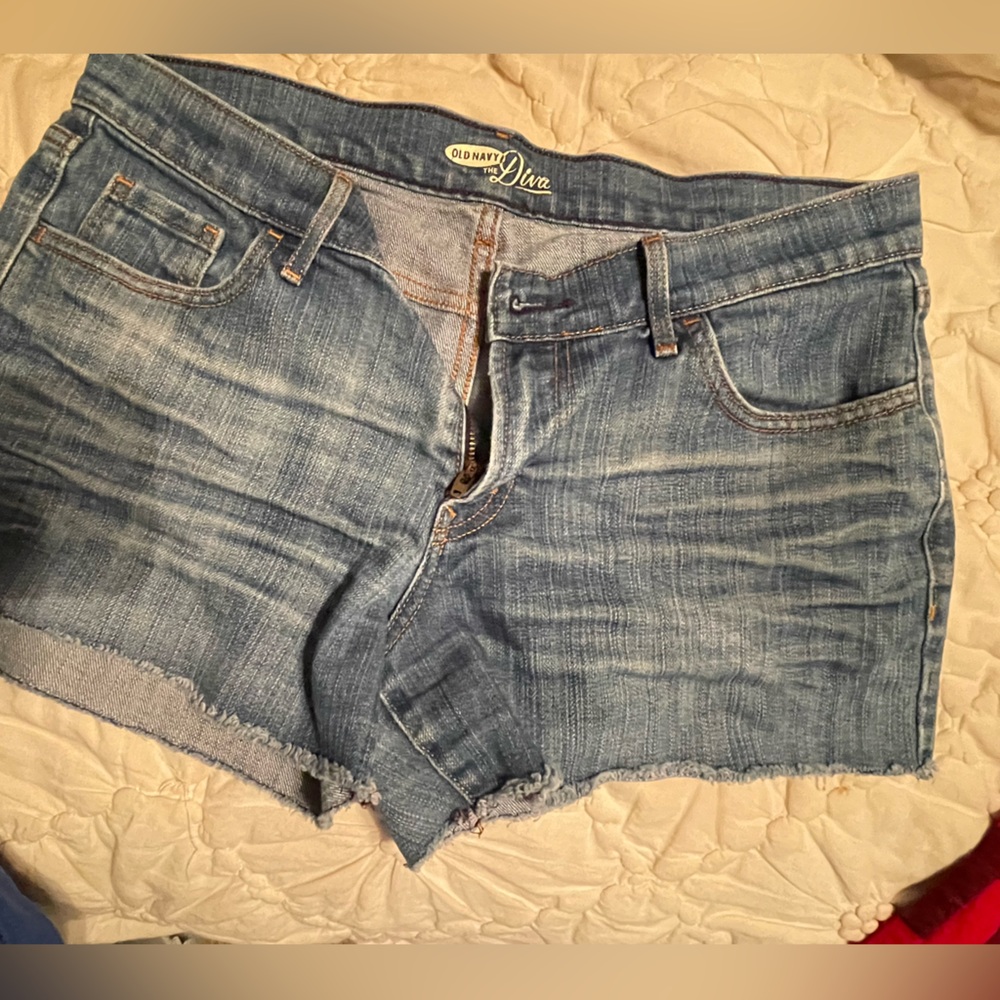 Old Navy Blue Denim Women's Cutoff Shorts